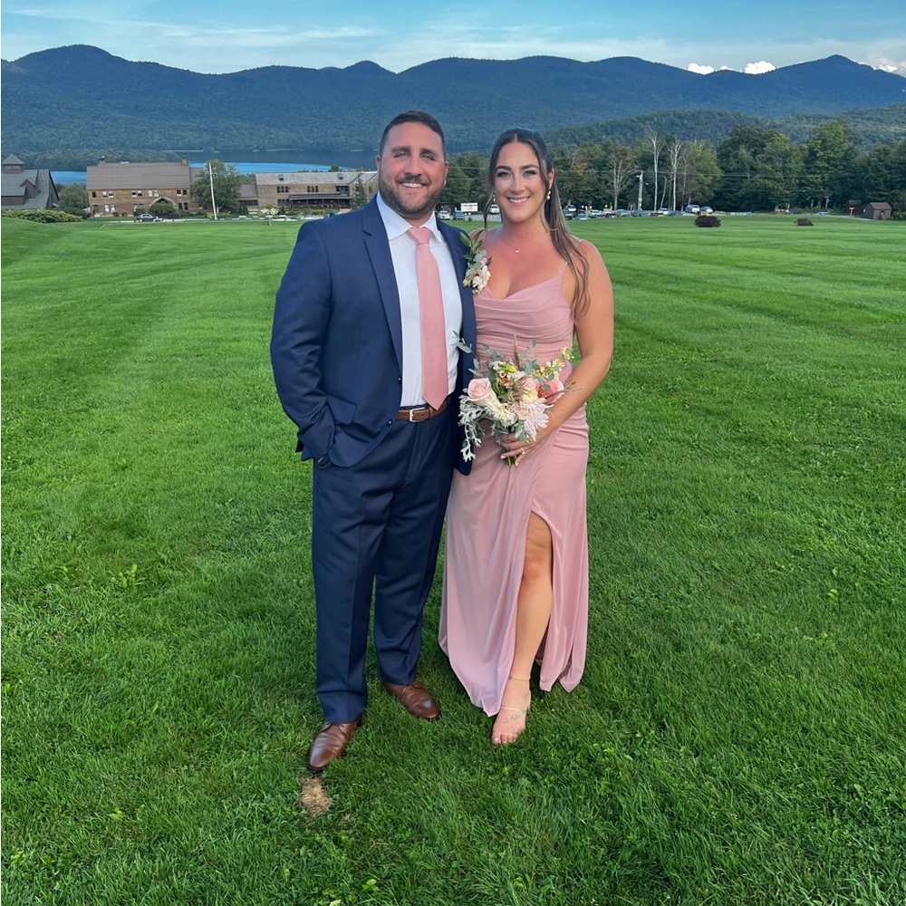 Azazie Dusty Rose Bridesmaids Dress